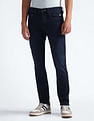 Flying Machine Mid Rise Slash Slim Tapered Fit Jeans