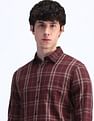 Flying Machine Slim Fit Checked Shirt