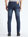 Flying Machine Slash Slim Tapered Mid Rise Jeans