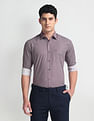 Arrow Geometric Print Manhattan Slim Shirt