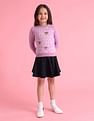 U.S. Polo Assn. Kids Girls Flip Sequence Sweater