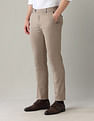 Arrow AutoFlex Slim Fit Mid Rise Trousers
