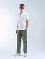 Flying Machine Pure Cotton Essentials Polo Shirt