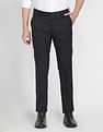 Arrow Mid Rise Tailored Fit Formal Trousers