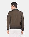 U.S. Polo Assn. Stand Collar Solid Bomber Jacket