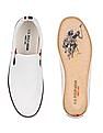 U.S. Polo Assn. Men Striped Gusset Fitz Slip On Shoes