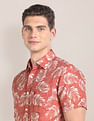 U.S. Polo Assn. Tropical Print Linen Shirt