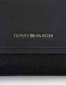 Tommy Hilfiger Logo Black Polyester Sling Bag