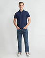 Arrow Sports Solid Logo Polo Shirt