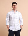 U.S. Polo Assn. Tailored Fit Windowpane Checked Shirt