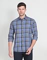 Arrow Sports Tennis Club Plaid Shirt