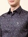 U.S. Polo Assn. All-Over Printed Satin Shirt