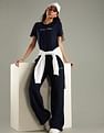 Tommy Hilfiger Embroidered Logo Regular Fit Cotton T-Shirt