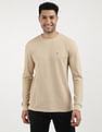 Tommy Hilfiger Regular Waffle Long Sleeve T-Shirt