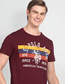 U.S. Polo Assn. Denim Co. Crew Neck Brand Print T-Shirt