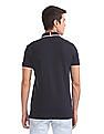 U.S. Polo Assn. Solid Lycra Polo Shirt