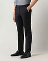 Arrow Regular Fit Mid Rise Trousers