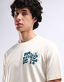 Flying Machine Graphic Print Cotton T-Shirt