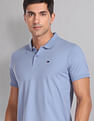 AD by Arvind Wrinkle Resistant Quick Dry Smart Polo Shirt