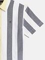Tommy Hilfiger Kids Boys Striped Regular-Fit Cotton Shirt