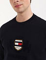 Tommy Hilfiger Embroidered Logo Regular-Fit Cotton Sweatshirt