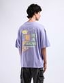 Flying Machine Graphic Print Cotton T-Shirt