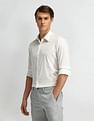 Arrow Newyork Manhattan Slim Fit Pinstriped Shirt