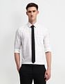Arrow Windowpane Checks Manhattan Slim Fit Shirt