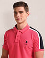 U.S. Polo Assn. Colour Block Slim Fit Polo Shirt