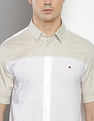 Tommy Hilfiger Colour Block Cotton Shirt