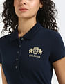 Tommy Hilfiger Embroidered Logo Slim-Fit Cotton Polo T-Shirt