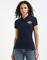 Tommy Hilfiger Embroidered Logo Slim-Fit Cotton Polo T-Shirt