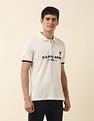 U.S. Polo Assn. Brand Embroidered Summer Splash Polo Shirt