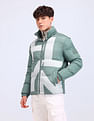 Flying Machine Graphic Printed Regular Fit Jacket
