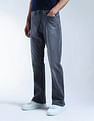 Flying Machine Bruce Bootcut Fit Stone Washed Jeans