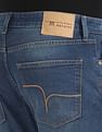 Flying Machine Stone Wash Slash Slim Tapered Fit Classic Vintage Jeans