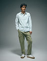 Flying Machine Cotton Stretch Twill Cargo Pants