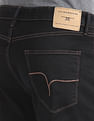 Flying Machine Mid Rise Slash Slim Tapered Jeans