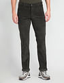 Arrow Sports Solid Corduroy Trousers
