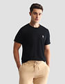 USPA Innerwear Solid Round Neck Loungewear T-Shirt