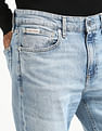Calvin Klein Jeans Tapered Fit Mid Rise Jeans