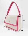 Tommy Hilfiger Solid Pink Polyester Hand Bags