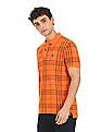 U.S. Polo Assn. Denim Co. Check Cotton Pique Polo Shirt