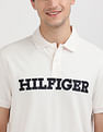 Tommy Hilfiger Monotype Applique Organic Cotton Polo Shirt