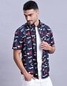 Tommy Hilfiger Printed Regular-Fit Poplin Shirts