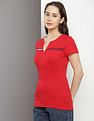 Tommy Hilfiger V-Neck Cotton Tracey T-Shirt
