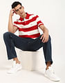 Tommy Hilfiger Striped Relaxed Fit Polo Shirt