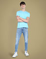Flying Machine Slim Tapered Fit Stone Wash Authentic Signature Jeans