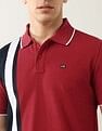Arrow Sport Colourblocked Regular Fit Polo Shirt