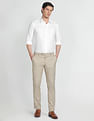 Arrow Newyork Self Design Slim Fit Shirt
